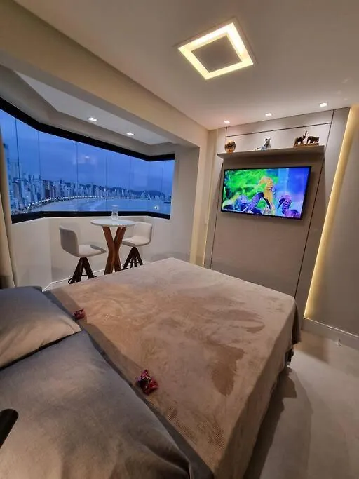 Apartment Lindo Apto Frente Mar Tudo Novinho 2Suites+Garagem Balneario Camboriu Brazil