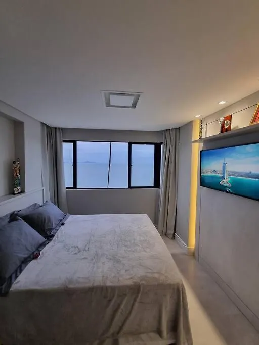 Lindo Apto Frente Mar Tudo Novinho 2Suites+Garagem Balneario Camboriu