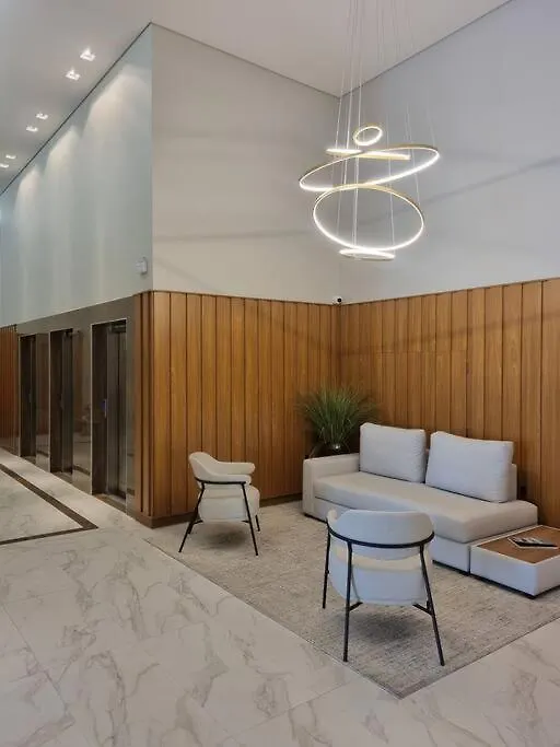 Apartmán Lindo Apto Frente Mar Tudo Novinho 2Suites+Garagem Balneário Camboriú