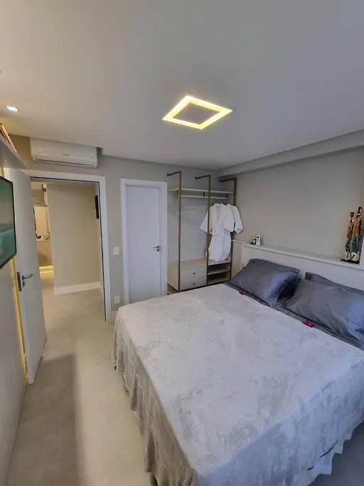 Lindo Apto Frente Mar Tudo Novinho 2Suites+Garagem Balneário Camboriú Apartmán